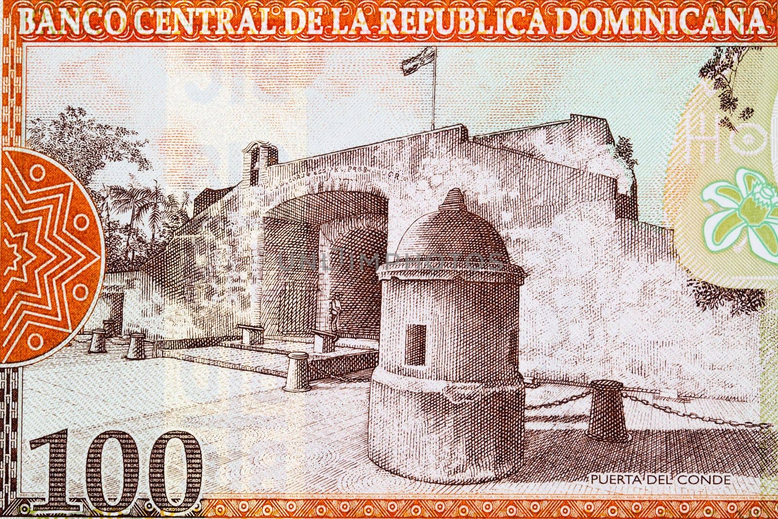 Count's Gate from old Dominican Republic money by johan10