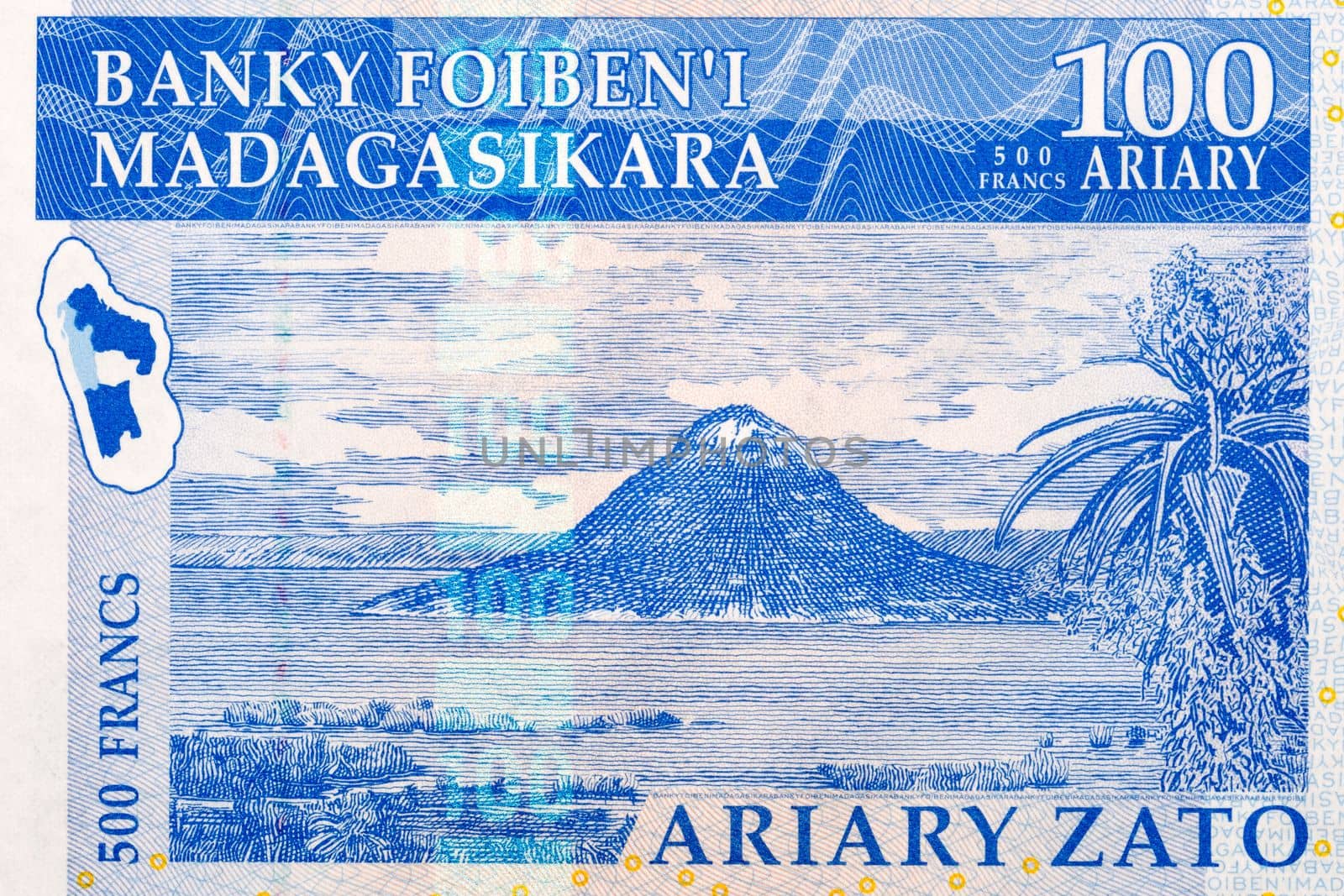 Antsiranana Bay from old Malagasy money by johan10