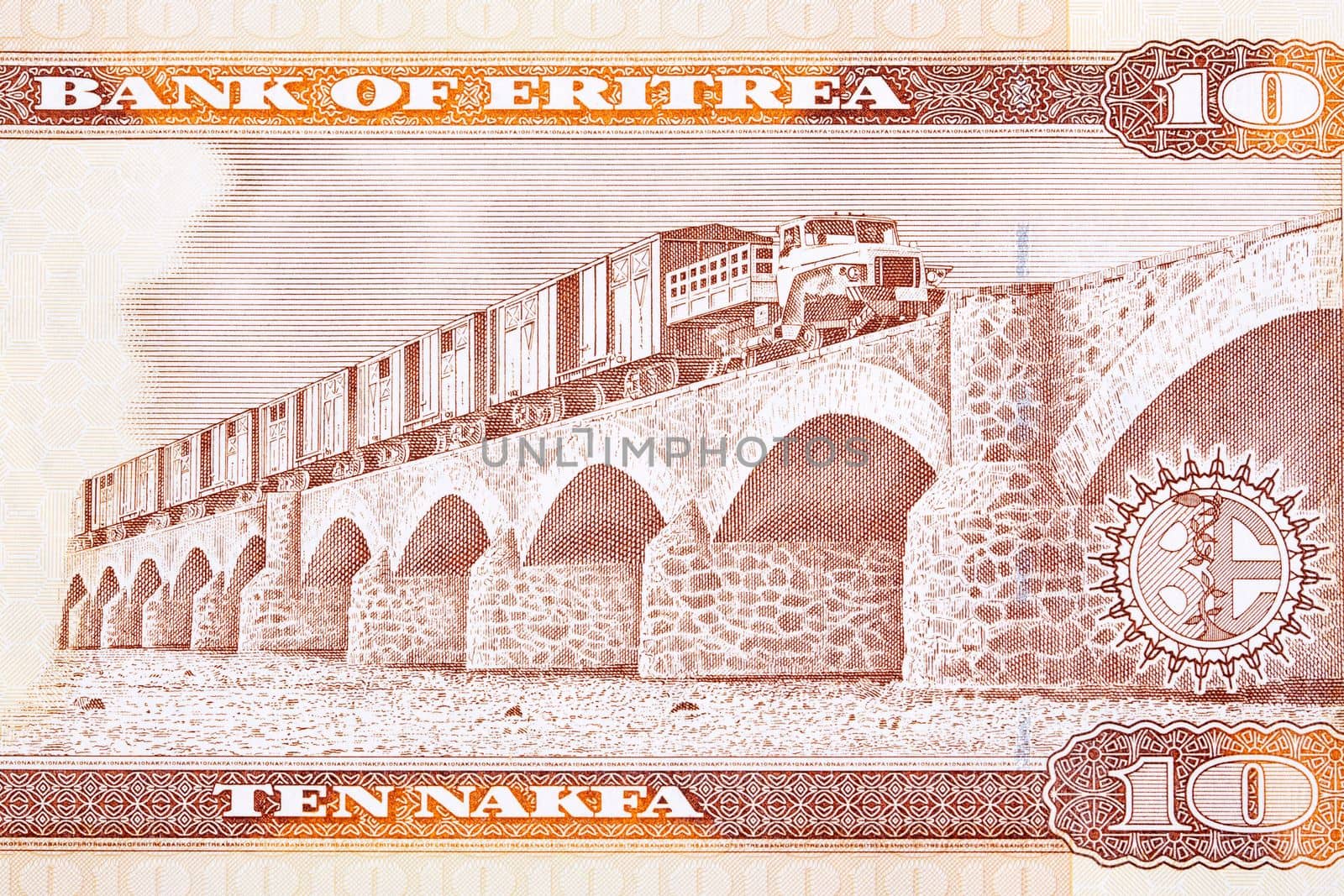 Eritrean railway from money by johan10