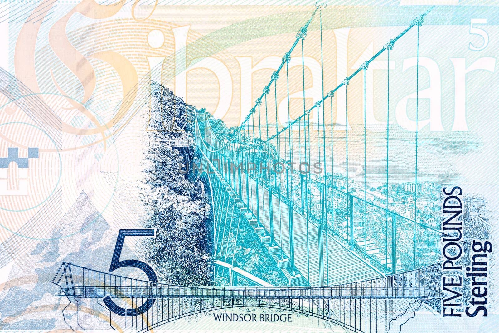 Windsor Bridge from Gibraltar money by johan10