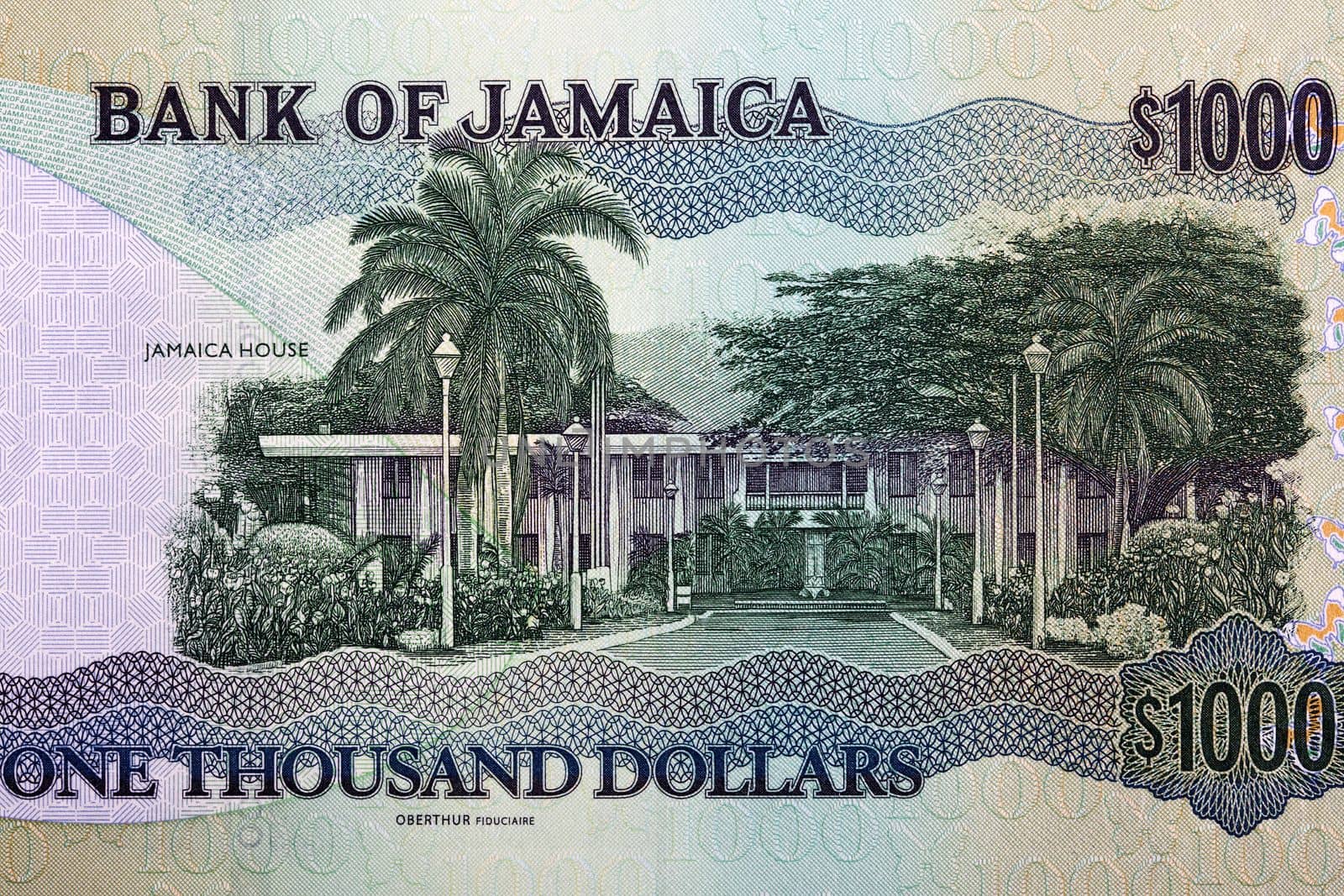 Jamaica house from money - Jamaican Dollars