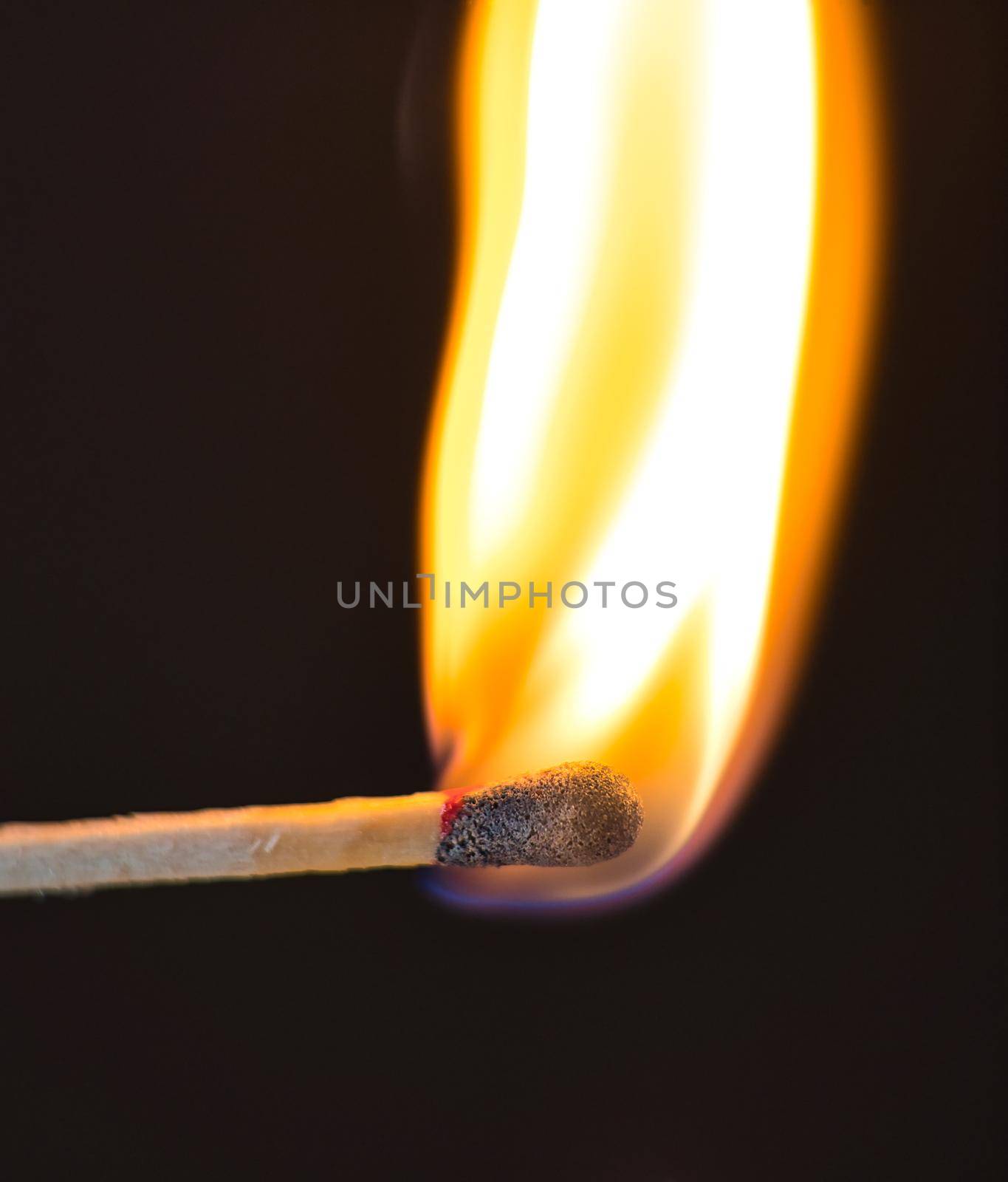 match is burning hot on black by Bullysoft