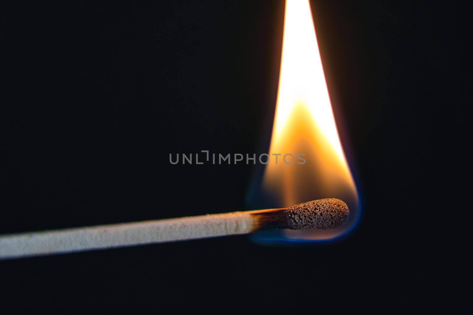 match is burning hot on black by Bullysoft