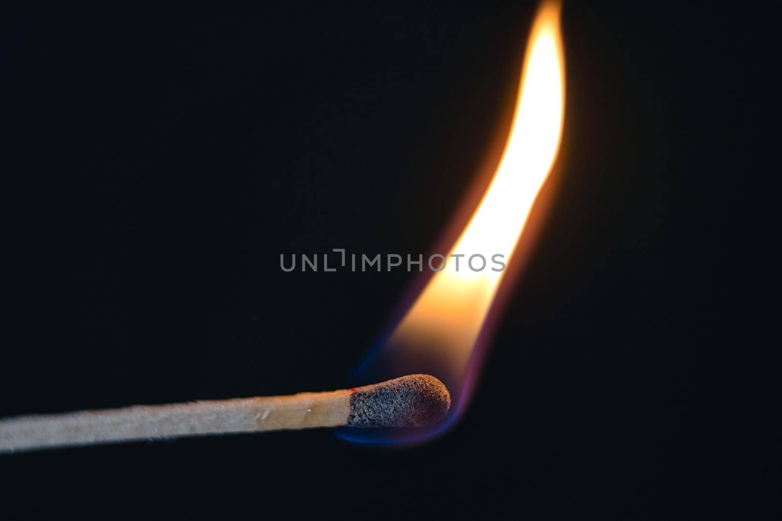 match is burning hot on black by Bullysoft