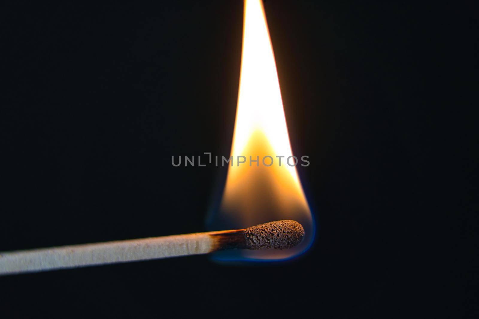 match is burning hot on black by Bullysoft