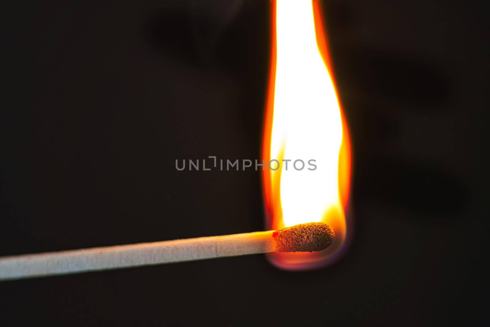 match is burning hot on black by Bullysoft