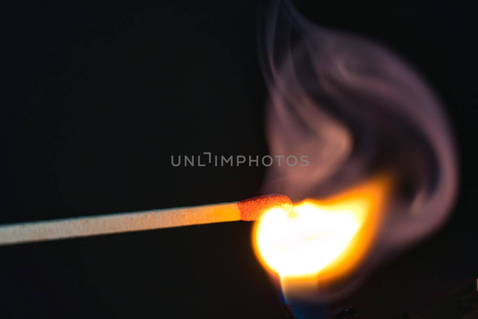 match is burning hot on black by Bullysoft