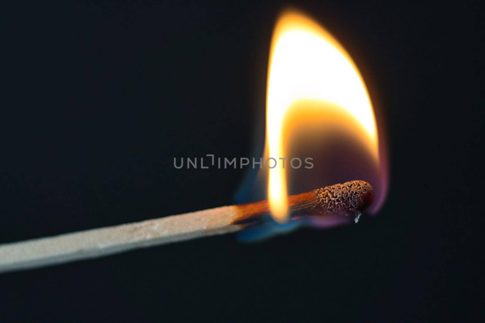 match is burning hot on black by Bullysoft