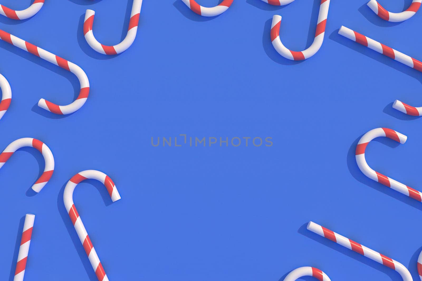 3d illustration for new year holidays and Christmas