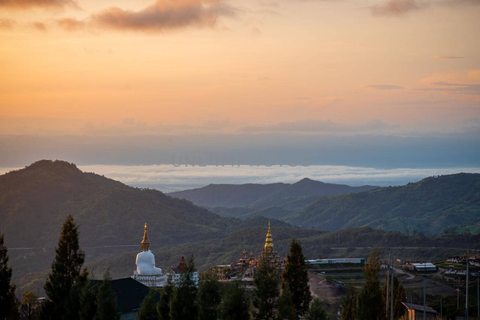 Mist at Khao Kho, Phetchabun Province, Thailand