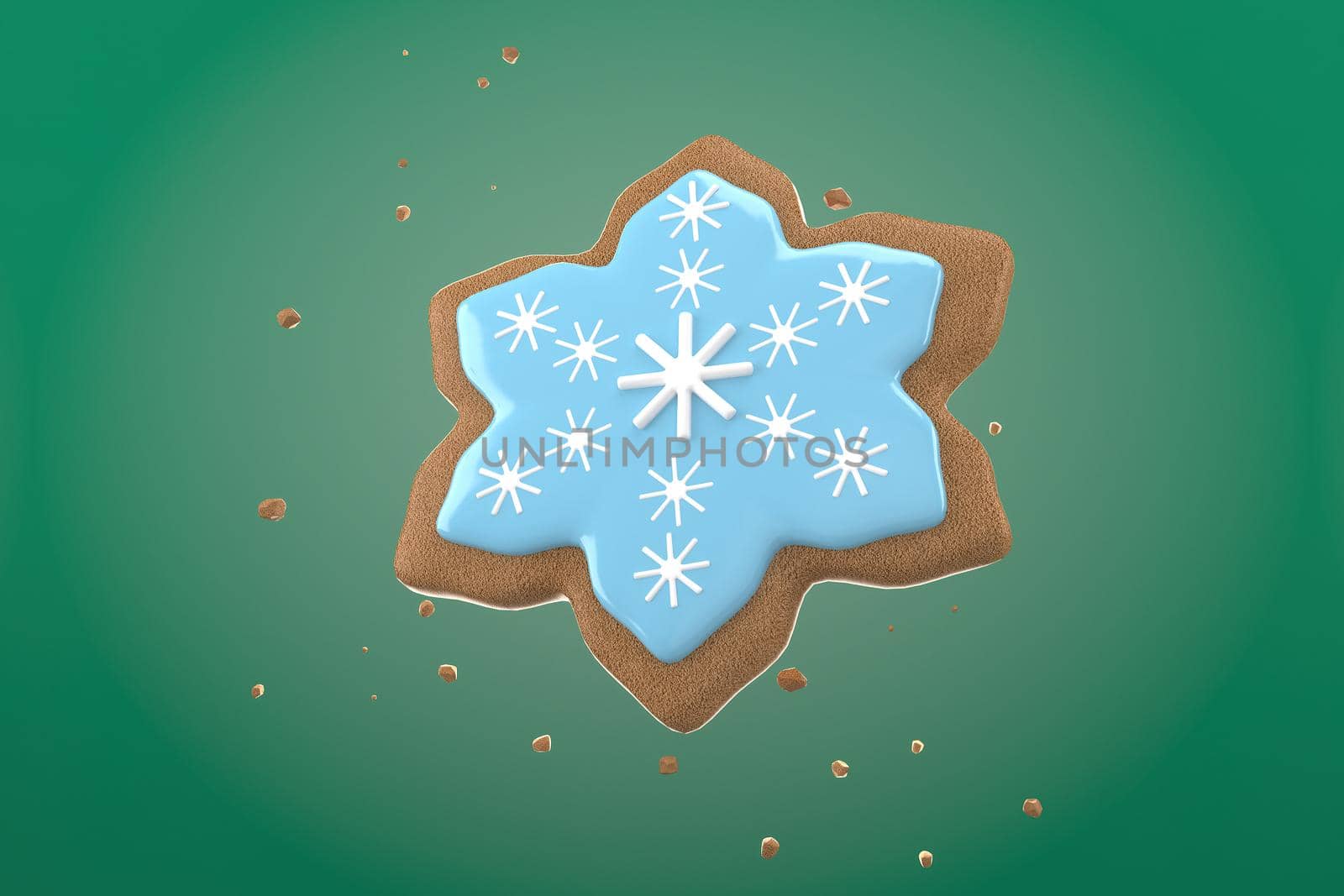 3d illustration for new year holidays and Christmas