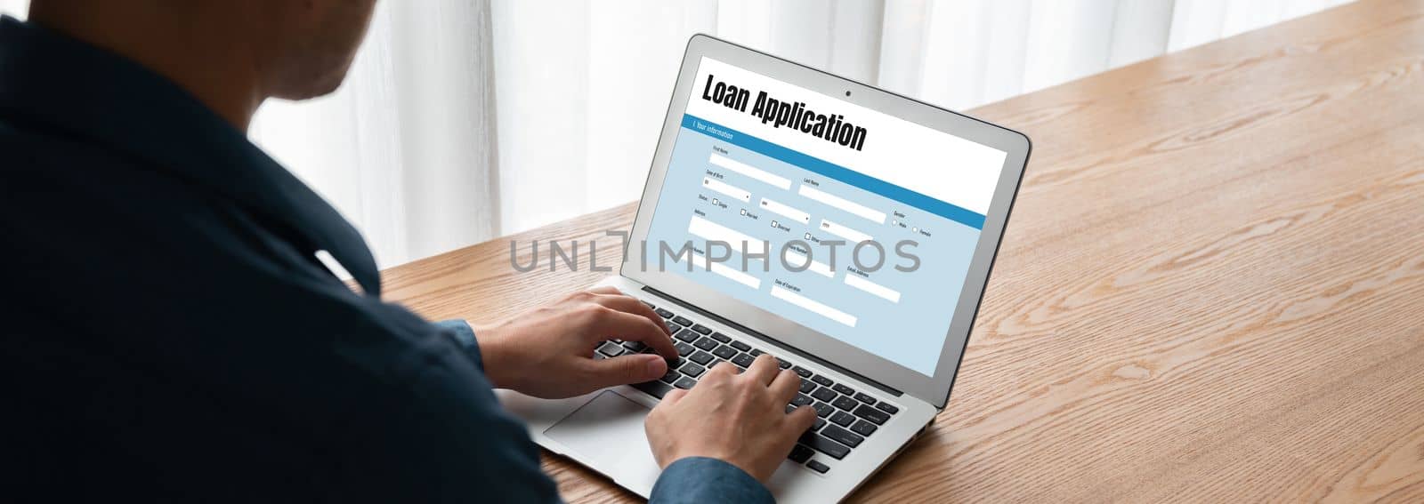 Online loan application form for modish digital information collection on the internet network