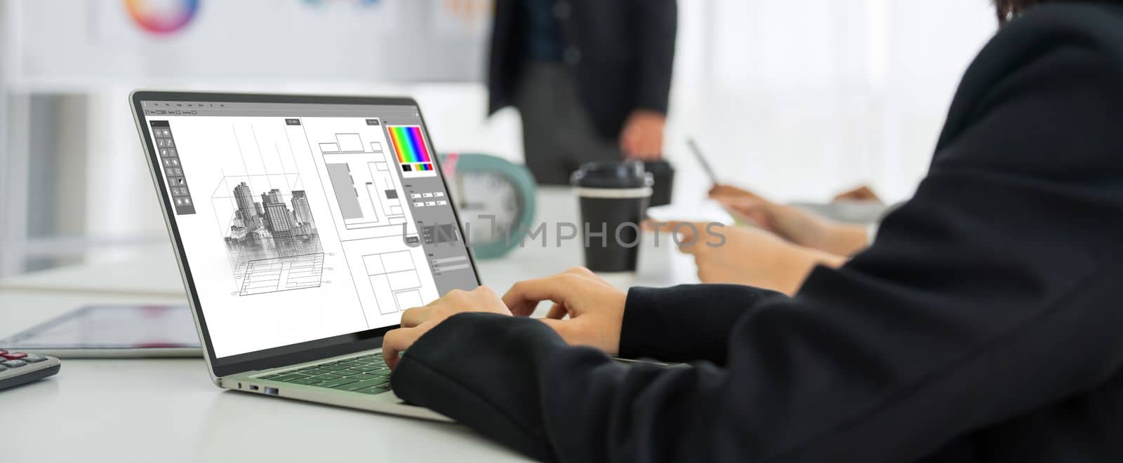Architectural design modish software application for architect business by biancoblue