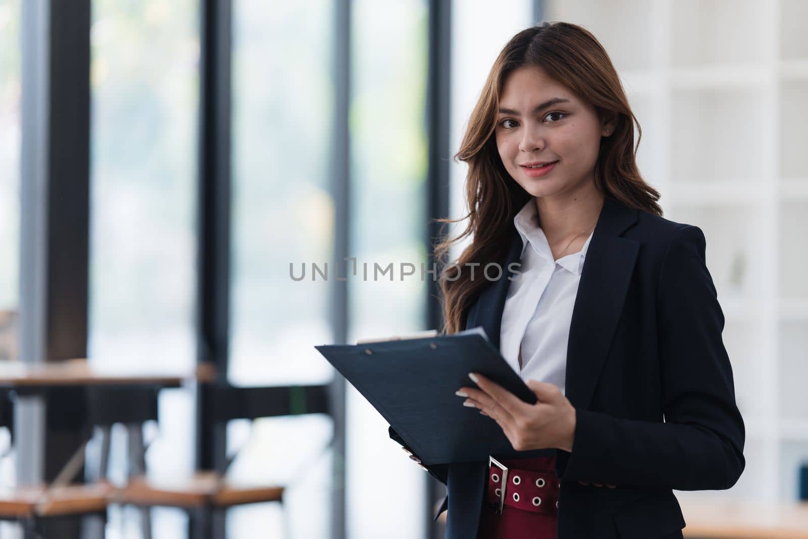 Smart business people working together with financial data in the digital tablet at co working space. finance and account concept.