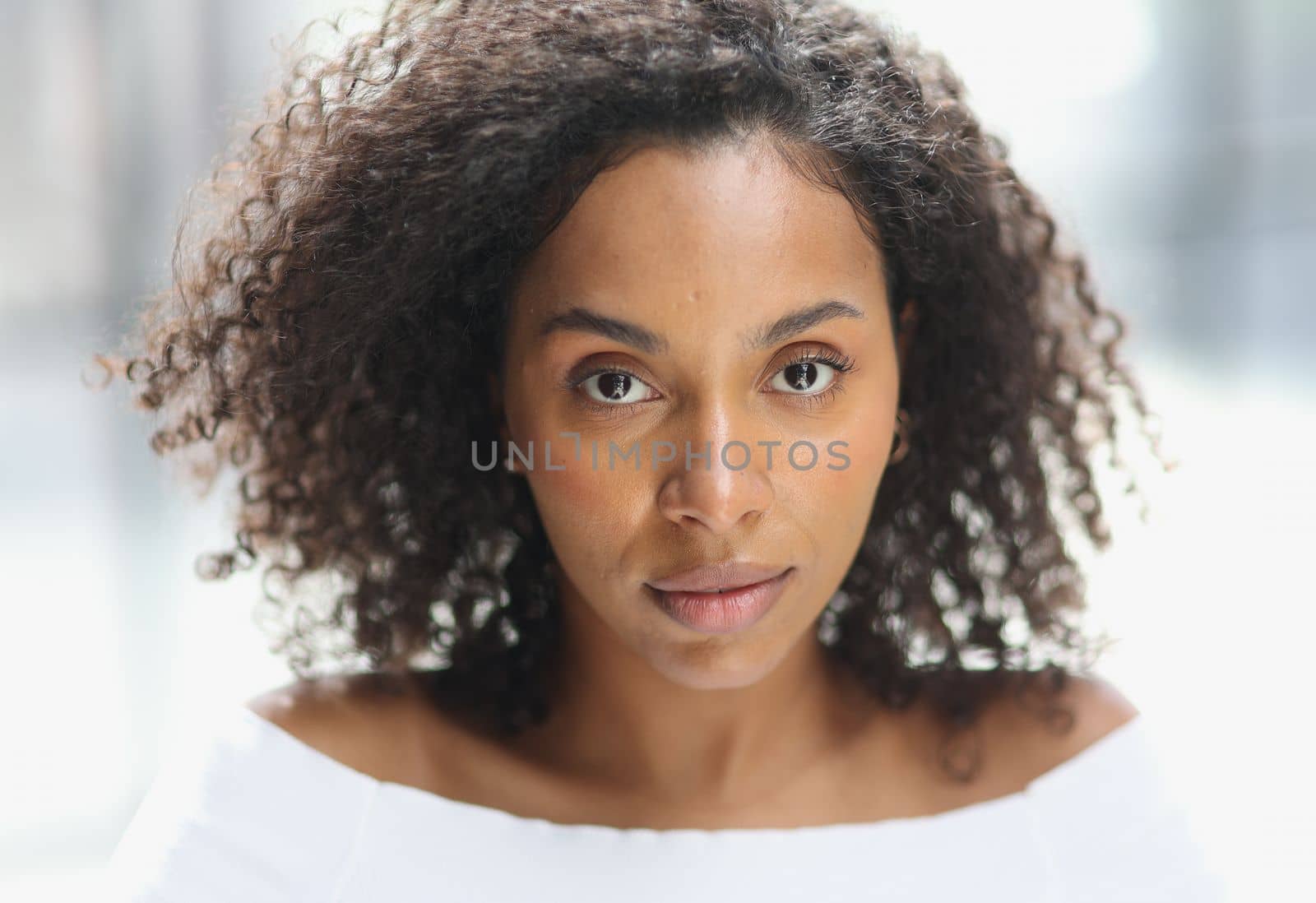 Portrait of a young African American woman