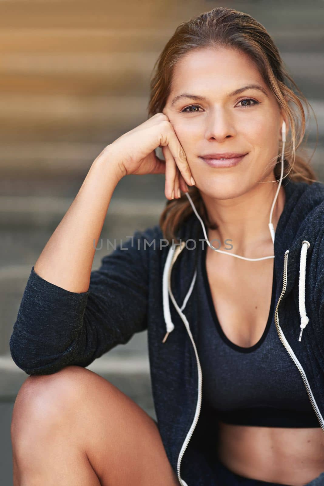Fitness is my way of life. Cropped portrait of an attractive young athlete exercising outdoors
