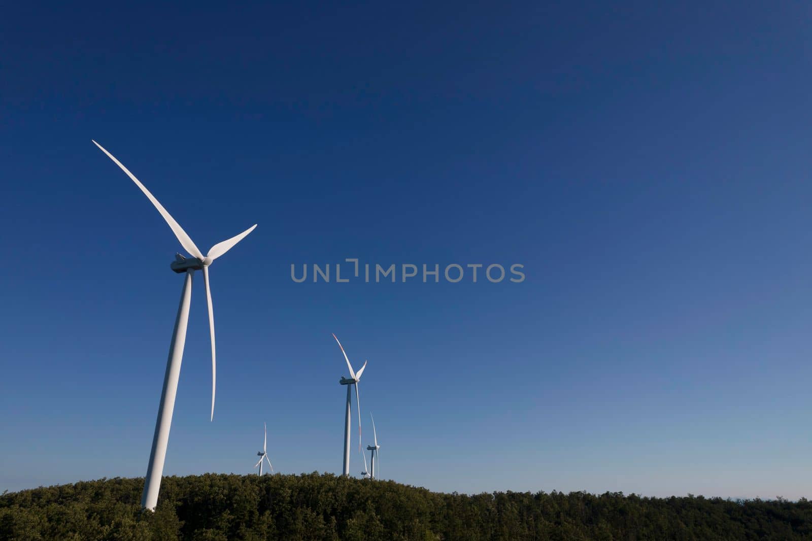 Photographic documentation of an electric generator plant based on wind 