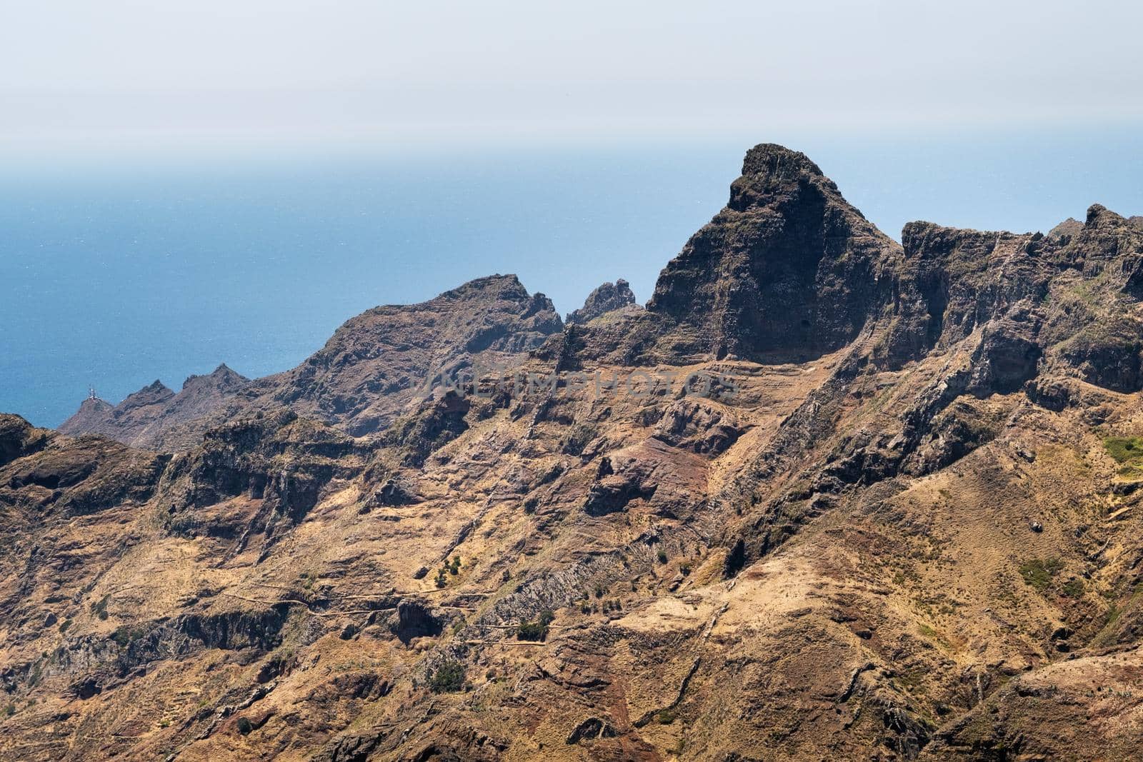 View of the mountains of Tenerife. Canary Islands, Spain by Lobachad