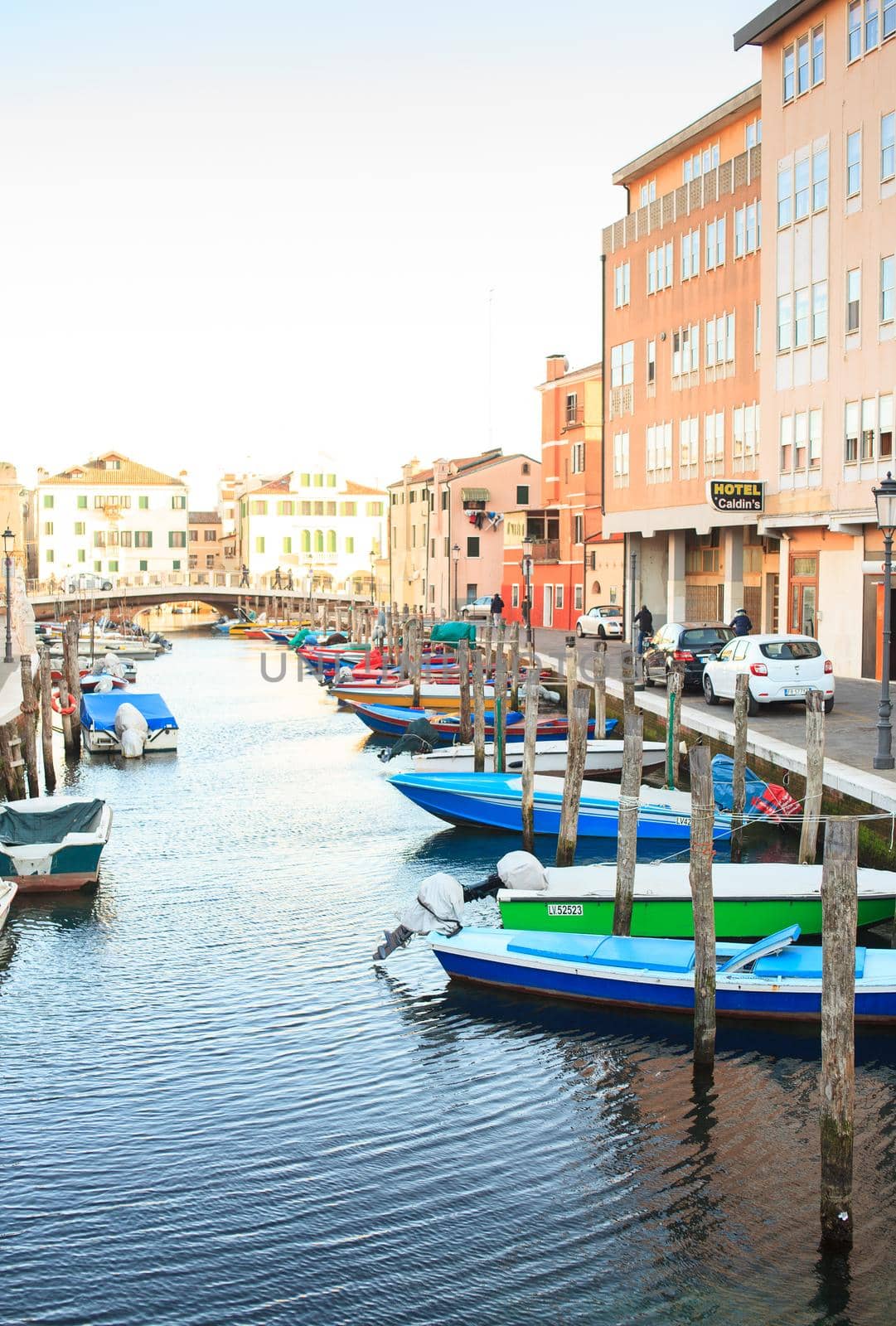 CHIOGGIA, ITALY - JANUARY, 01: View of Chioggia, little town in the Venice lagoon on January 01, 2016