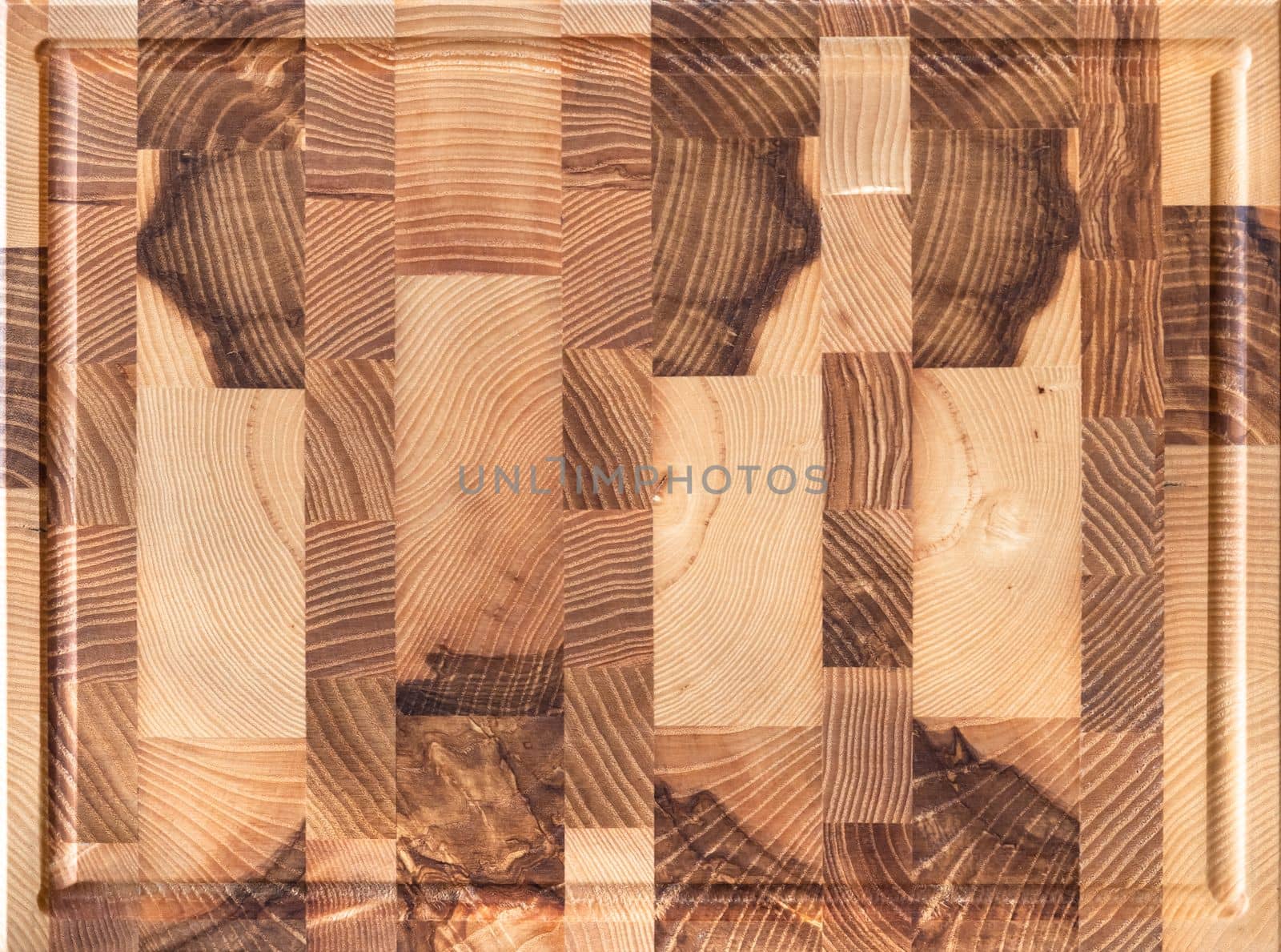structure of wood composed of several layers. Natural wall background by Edophoto