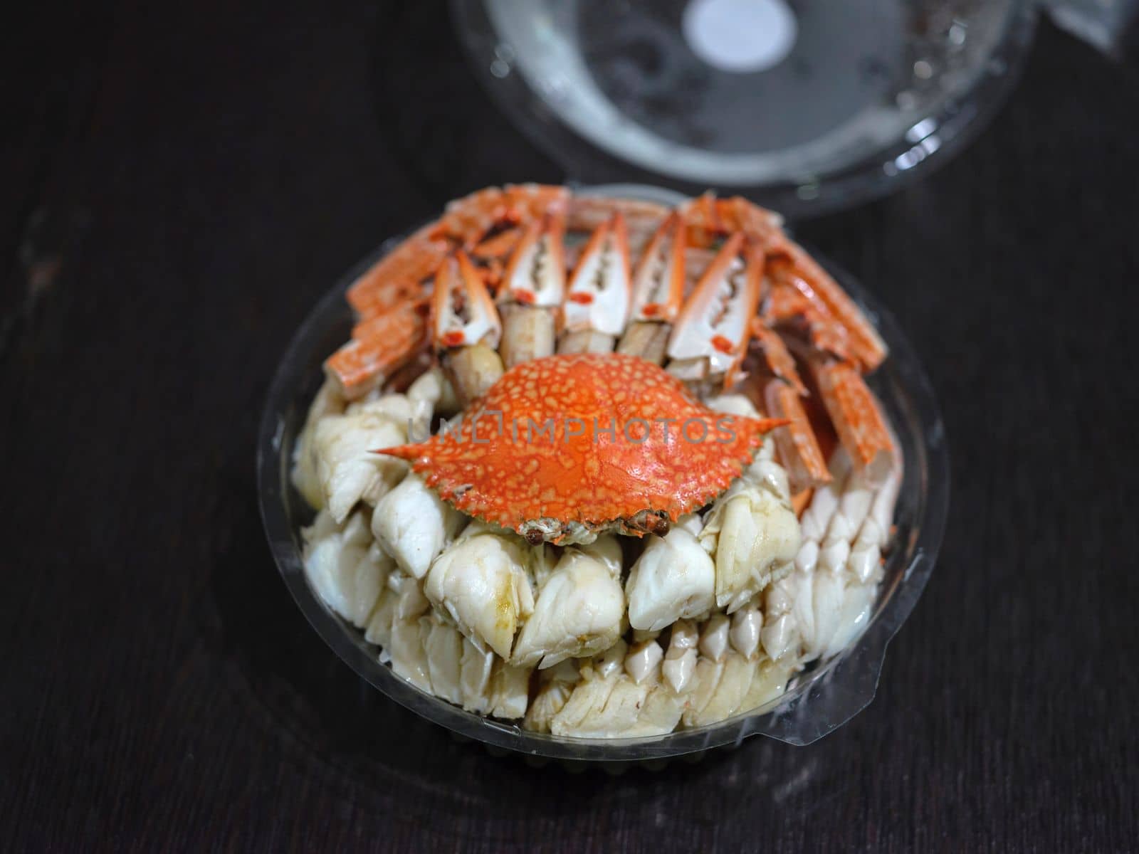 Steamed crab meat from blue crab by Hepjam