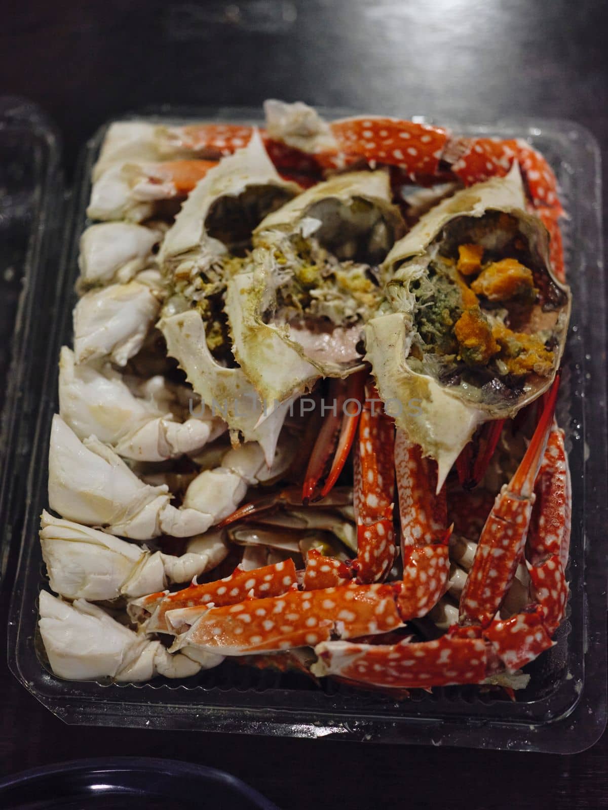 Steamed crab meat from blue crab by Hepjam