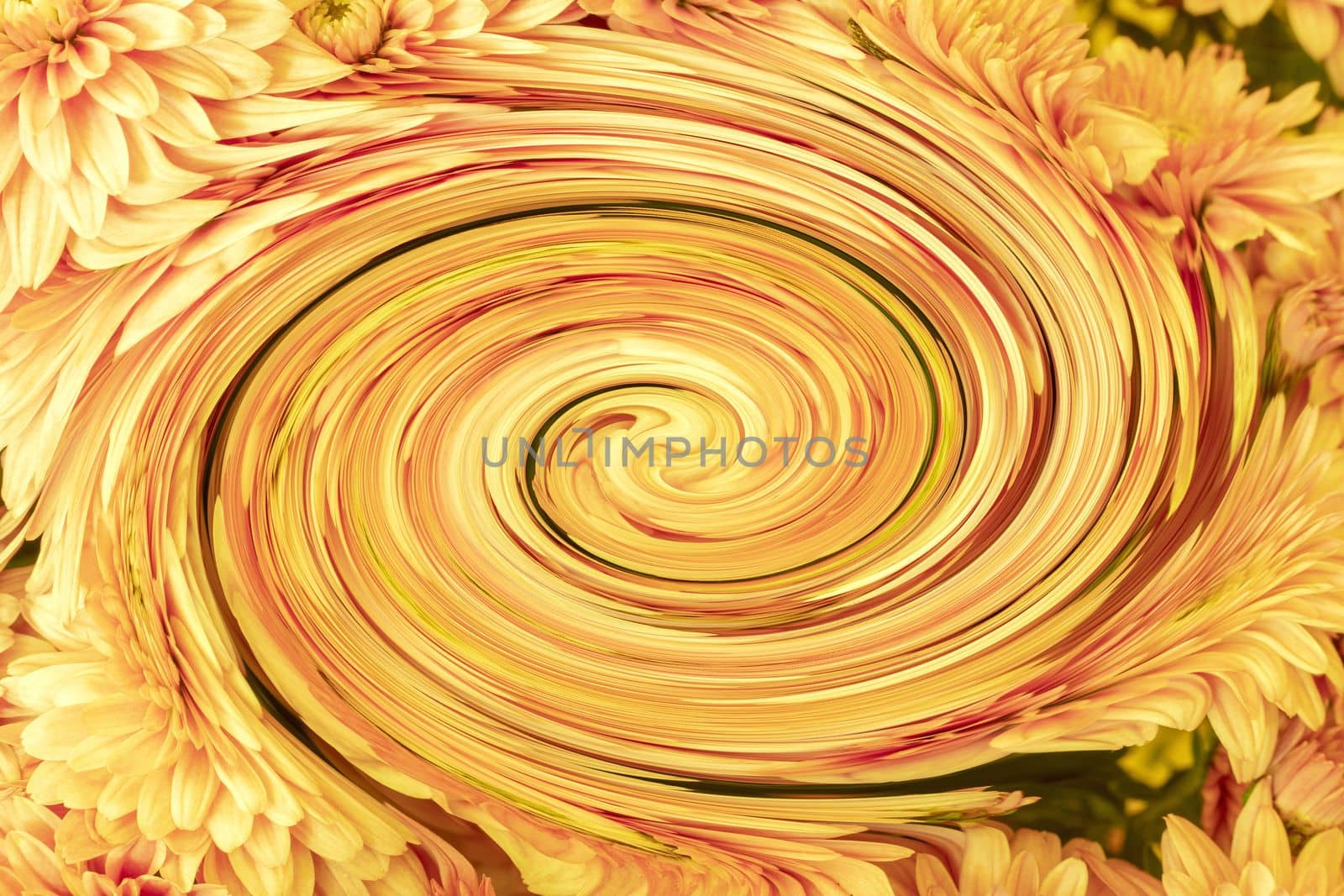 Circle lines background. Colorful rotating illustration