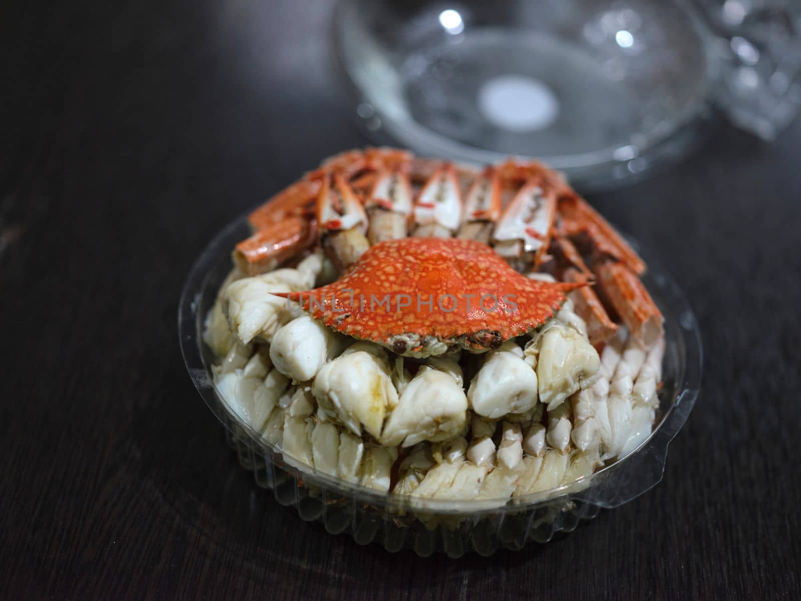 Steamed crab meat from blue crab by Hepjam