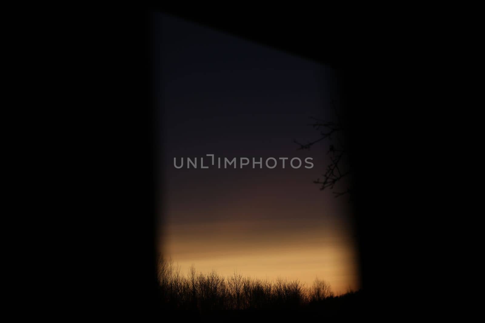 Real amazing panoramic sunrise or sunset sky with colorful clouds. Gradient color. Sky texture, abstract nature background.
