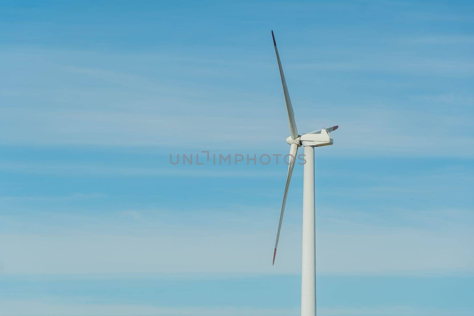 Green energy on wind turbines and wind turbines. Alternative energy sources and renewable energy sources. Power generation and generators of power plants.Wind farm and wind,environmental conservation