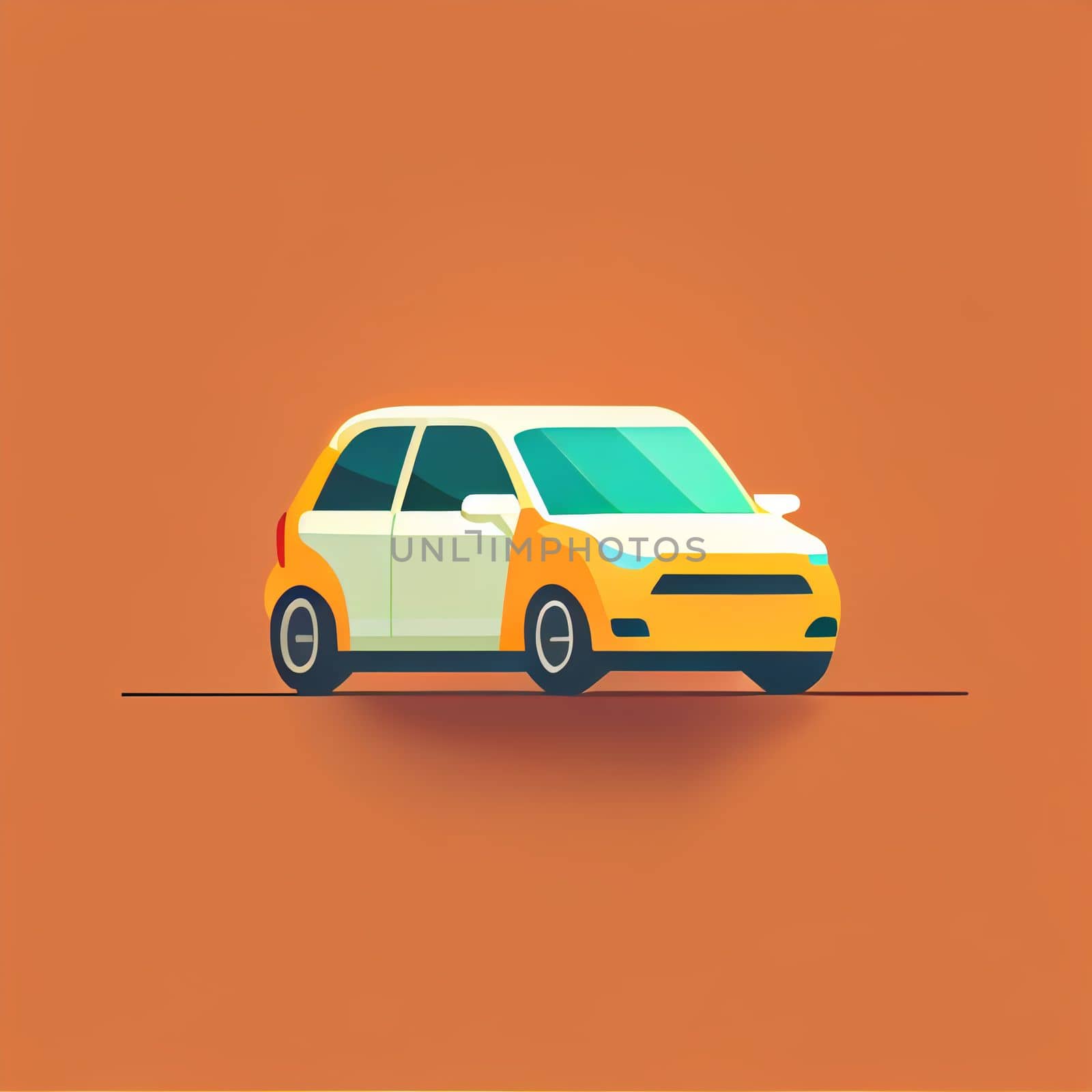 Modern flat design of Transport public transportable vehicle for transportation in city. illustration flat style.