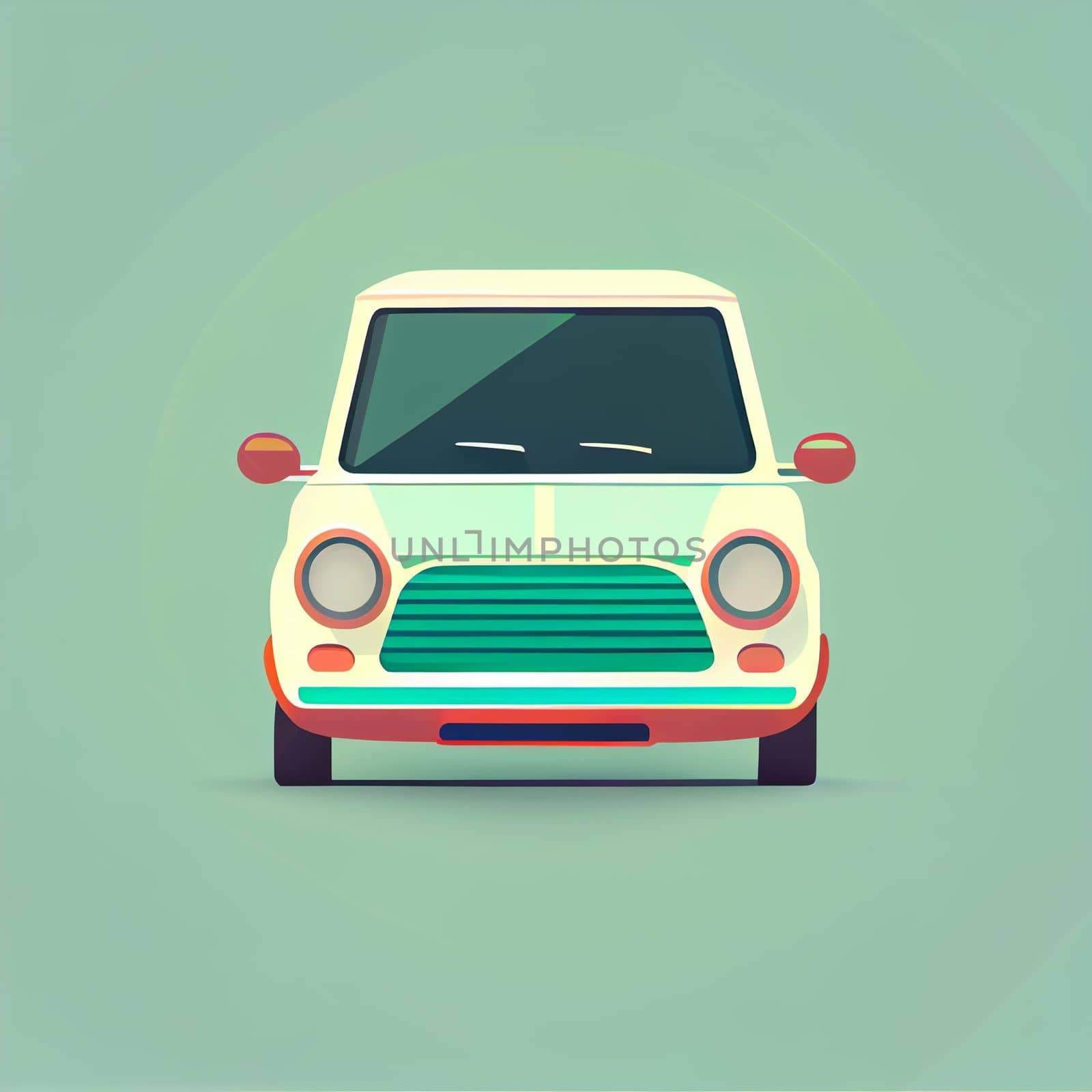 Modern flat design of Transport public transportable vehicle for transportation in city. illustration flat style.