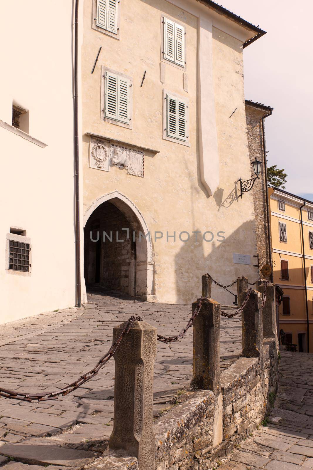 The main Town Gate, Motovun by bepsimage
