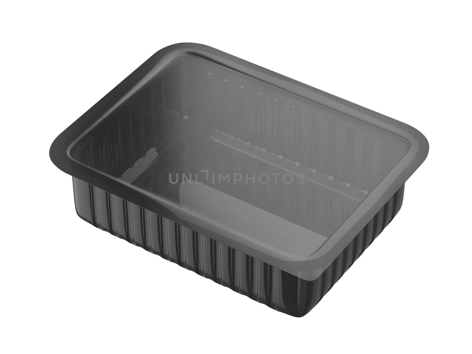 Empty plastic packaging for various types of food by magraphics
