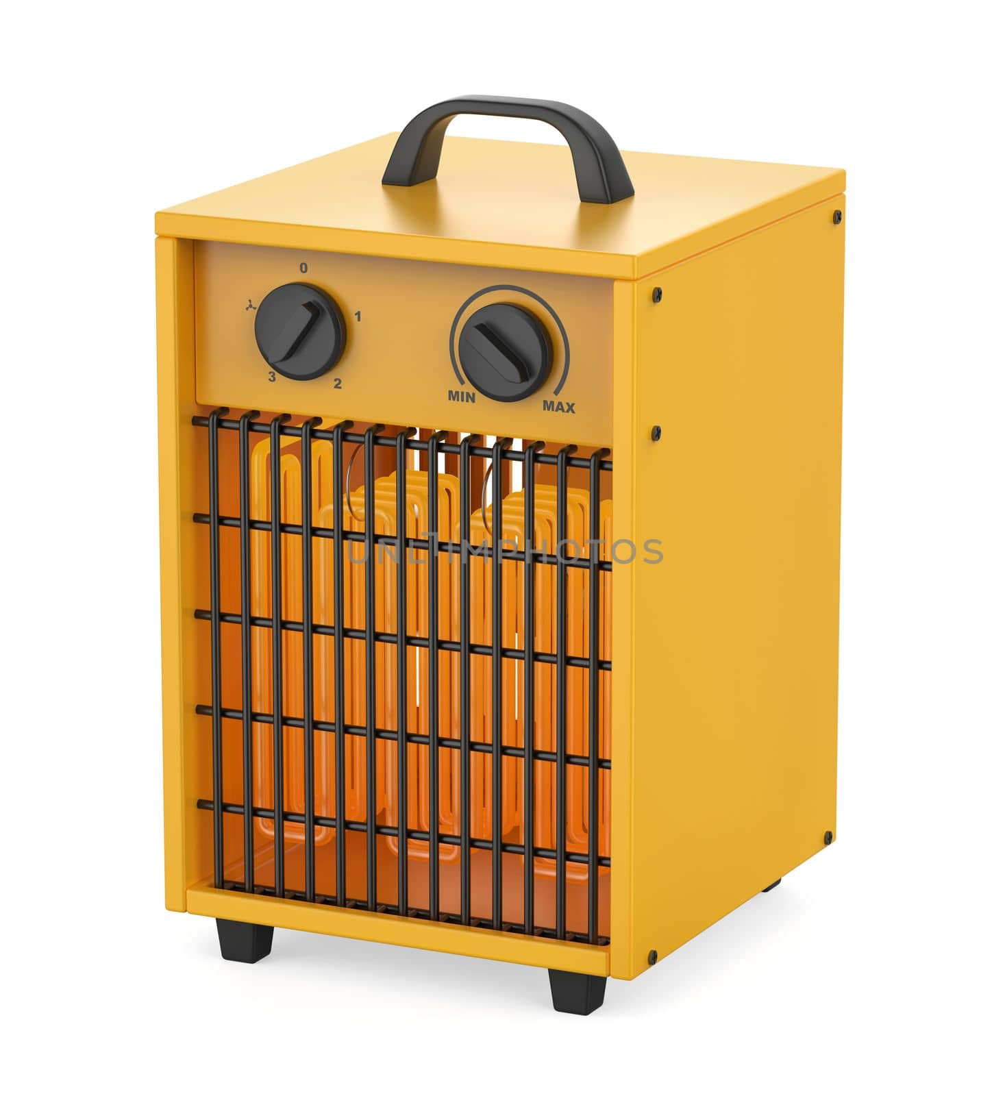 Industrial electric fan heater by magraphics