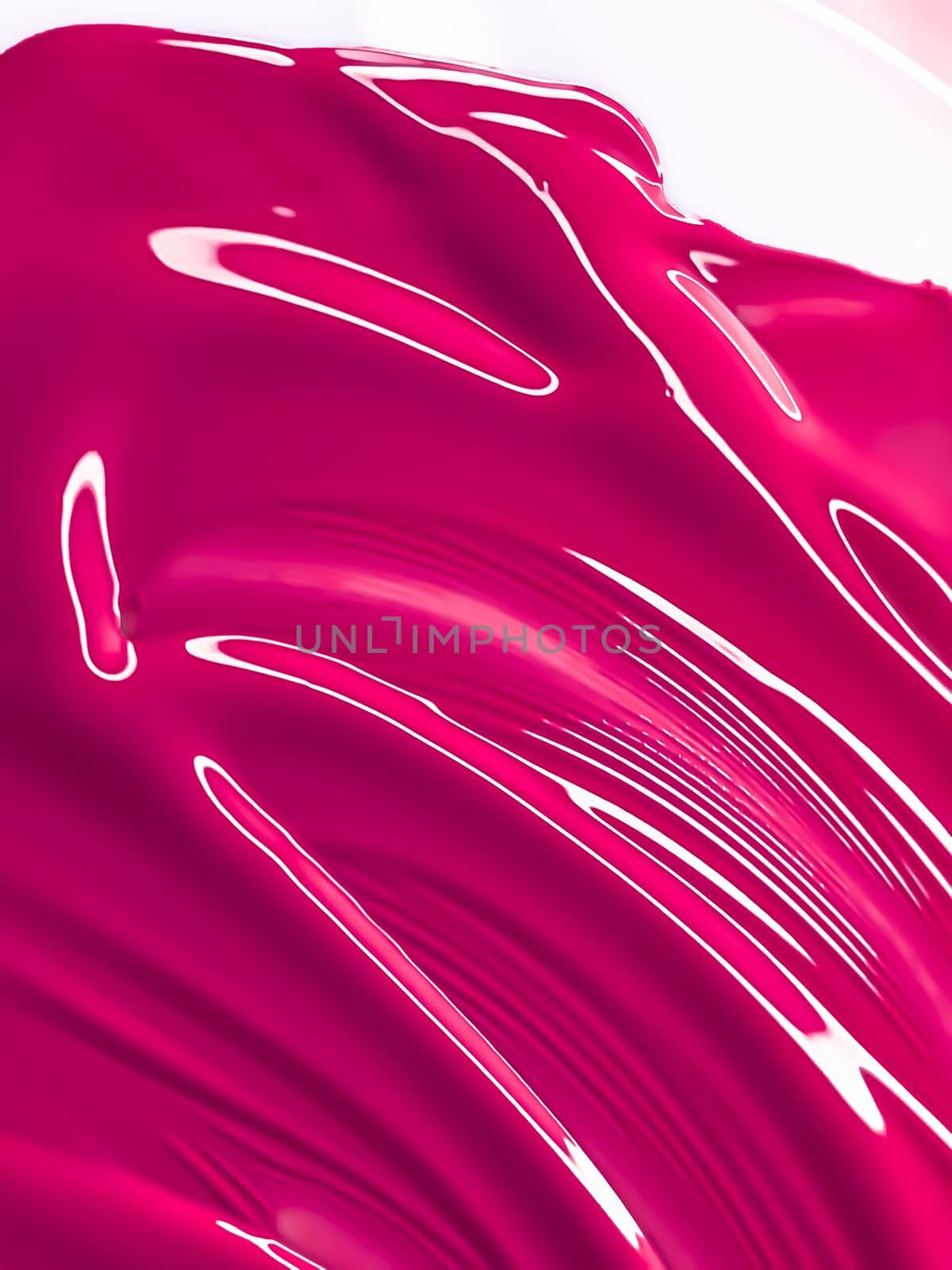 Glossy pink cosmetic texture as beauty make-up product background, cosmetics and luxury makeup brand design by Anneleven