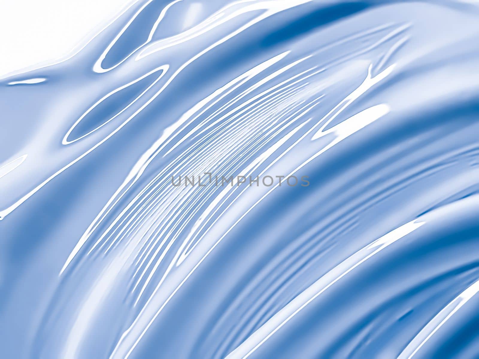 Glossy blue cosmetic texture as beauty make-up product background, cosmetics and luxury makeup brand design by Anneleven