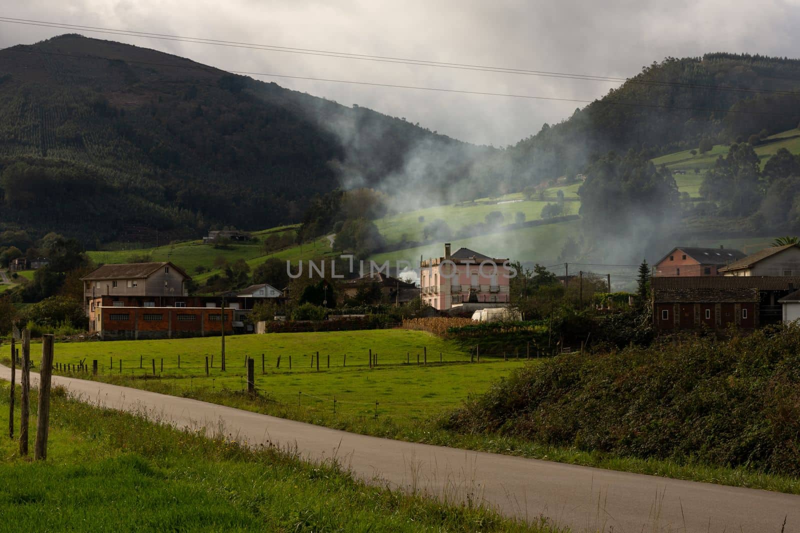 Rural landscape of Lugo, Galicia by scasal15