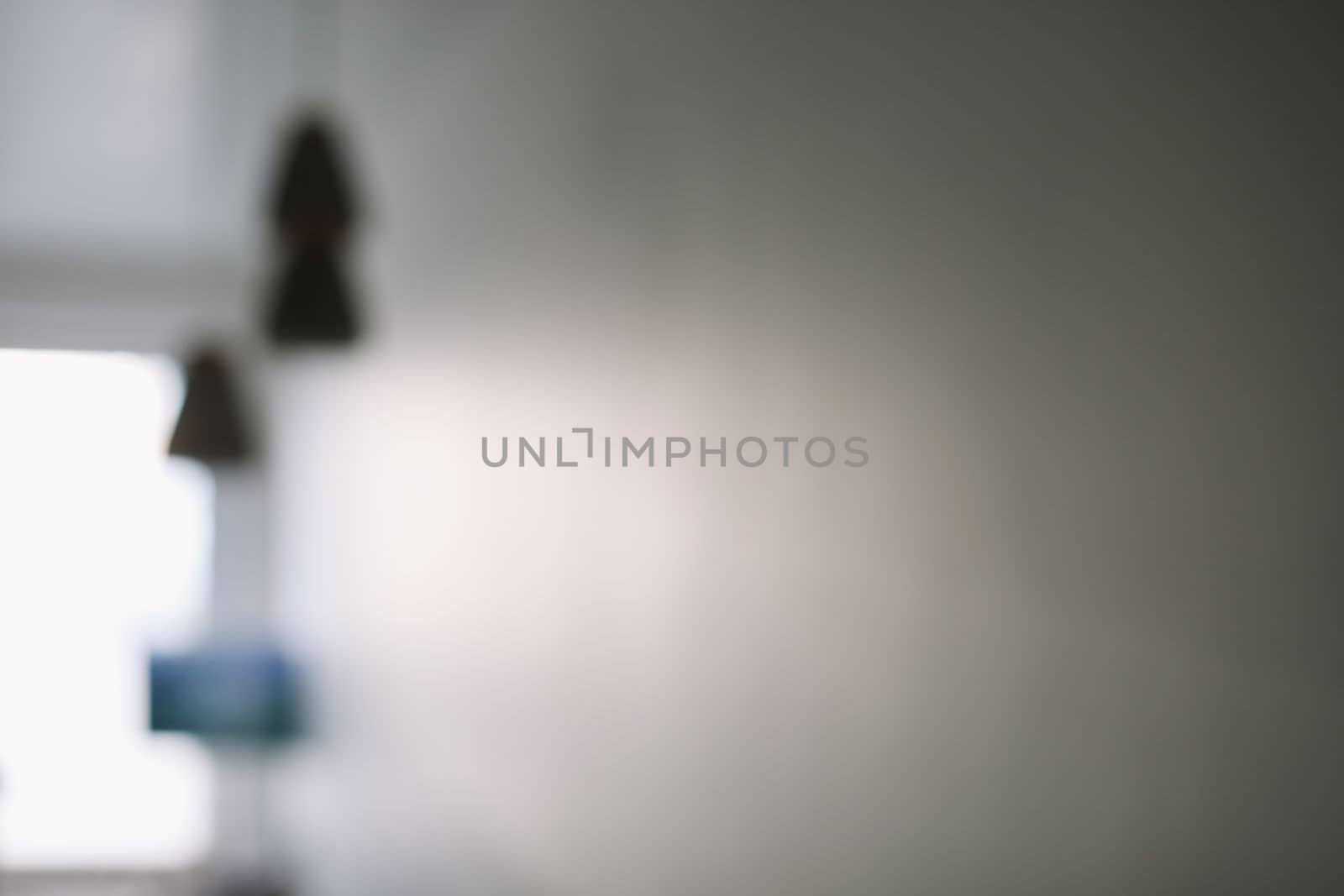 Blurred view of the room with window. abstract blurry background for texture. copy space background interior