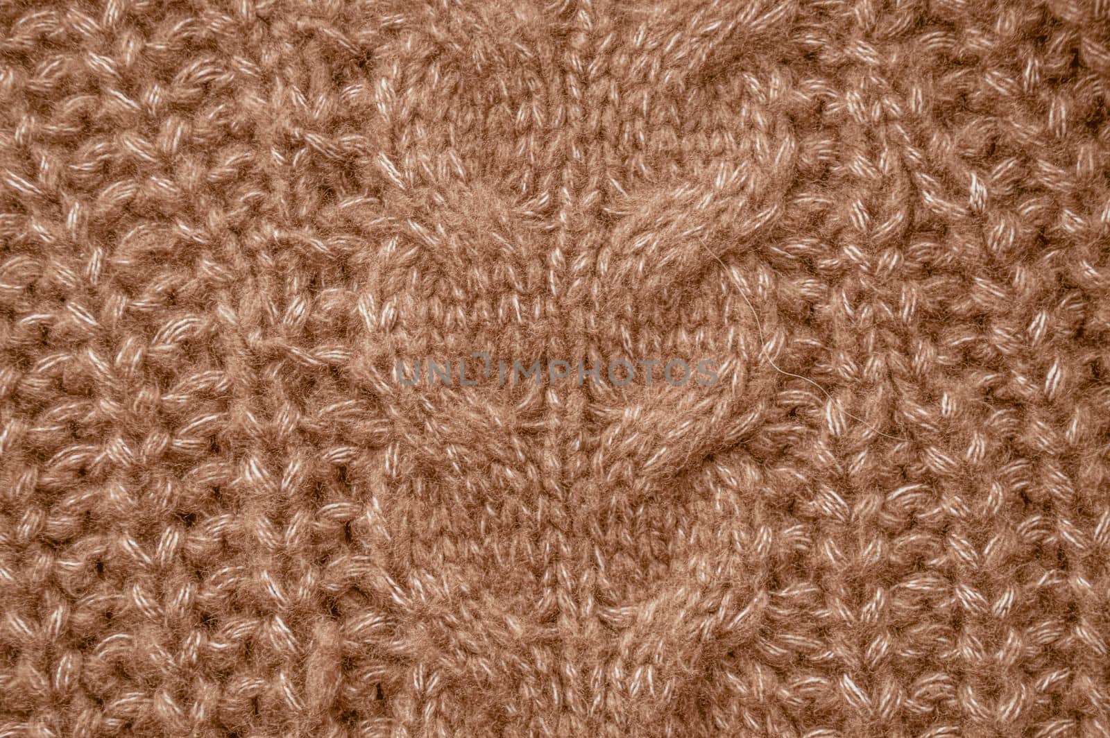 Knitted Texture. Vintage Woven Texture. Knitwear Christmas Background. Fiber Knitting Texture. Cotton Thread. Scandinavian Warm Yarn. Macro Jumper Wallpaper. Structure Knitting Texture.