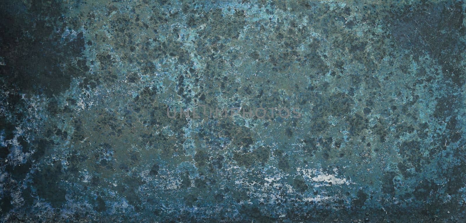 Grunge vintage blue metal background texture by BreakingTheWalls