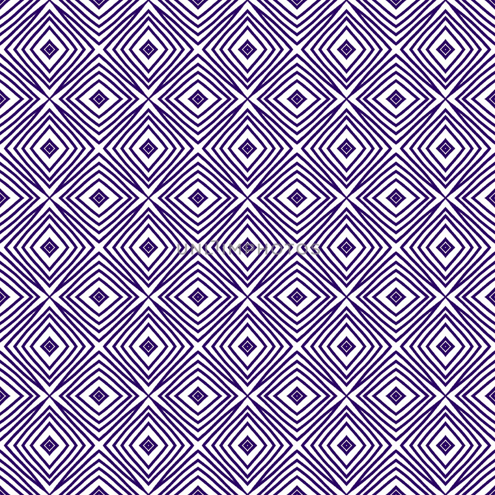 Textured stripes pattern. Purple symmetrical kaleidoscope background. Trendy textured stripes design. Textile ready ecstatic print, swimwear fabric, wallpaper, wrapping.