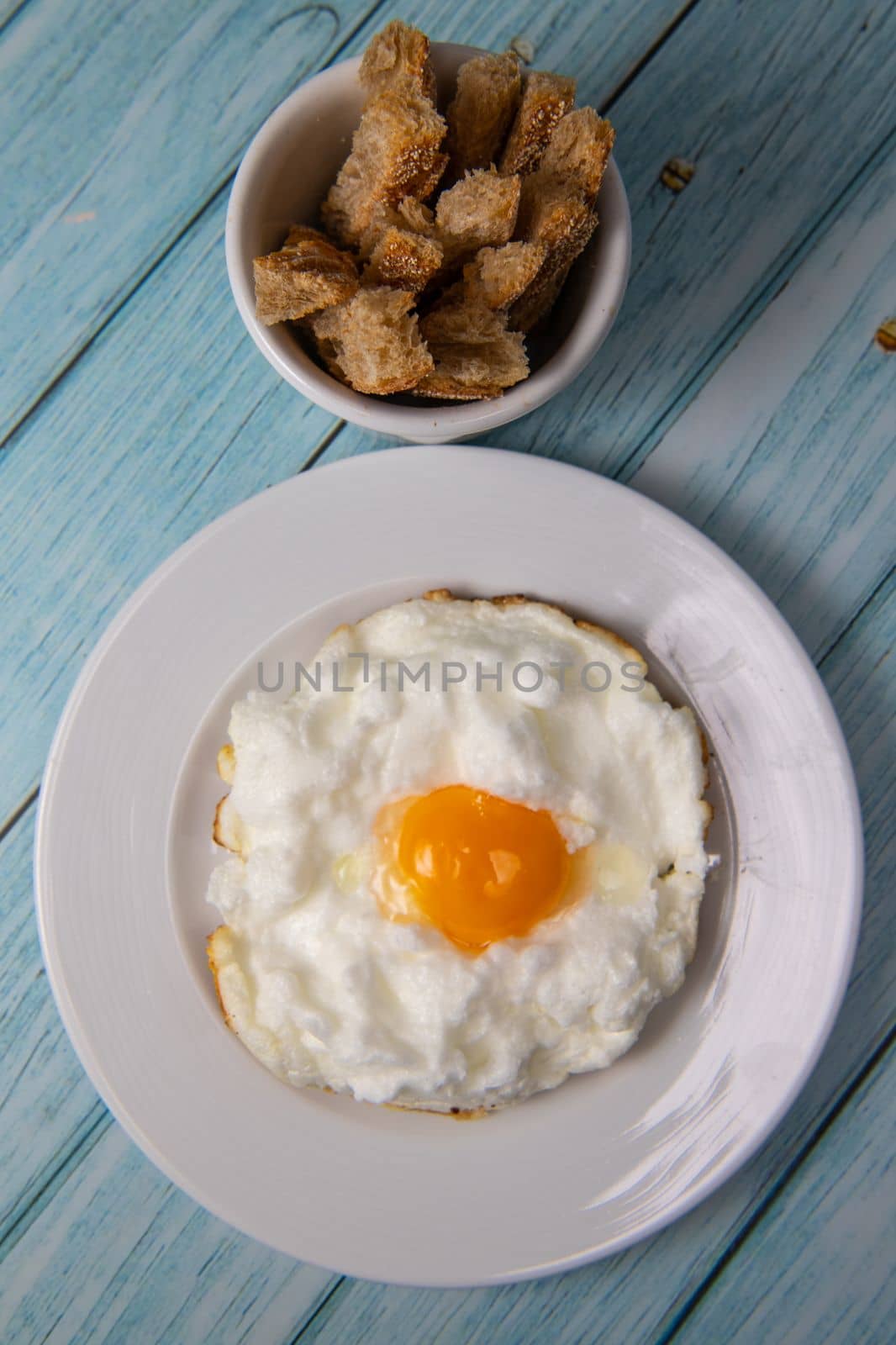 Recipe for Cloudy Eggs, Icloud Egg. High quality photo