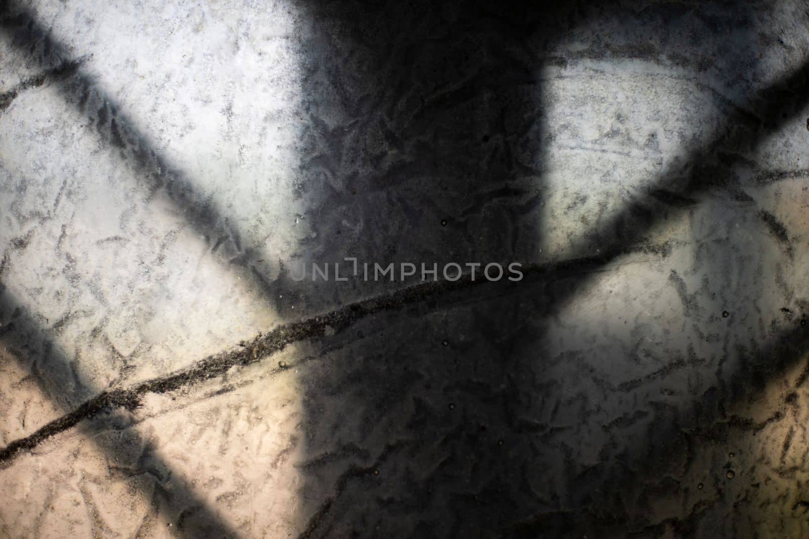 Dirty glass. Old window, Dust on transparent material. by OlegKopyov