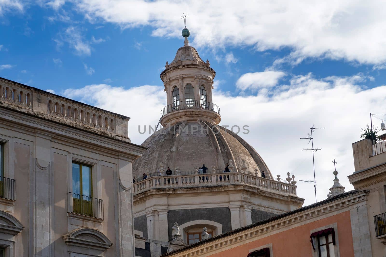 Church of the Badia di Sant'Agata in Catania, Sicily, Italy