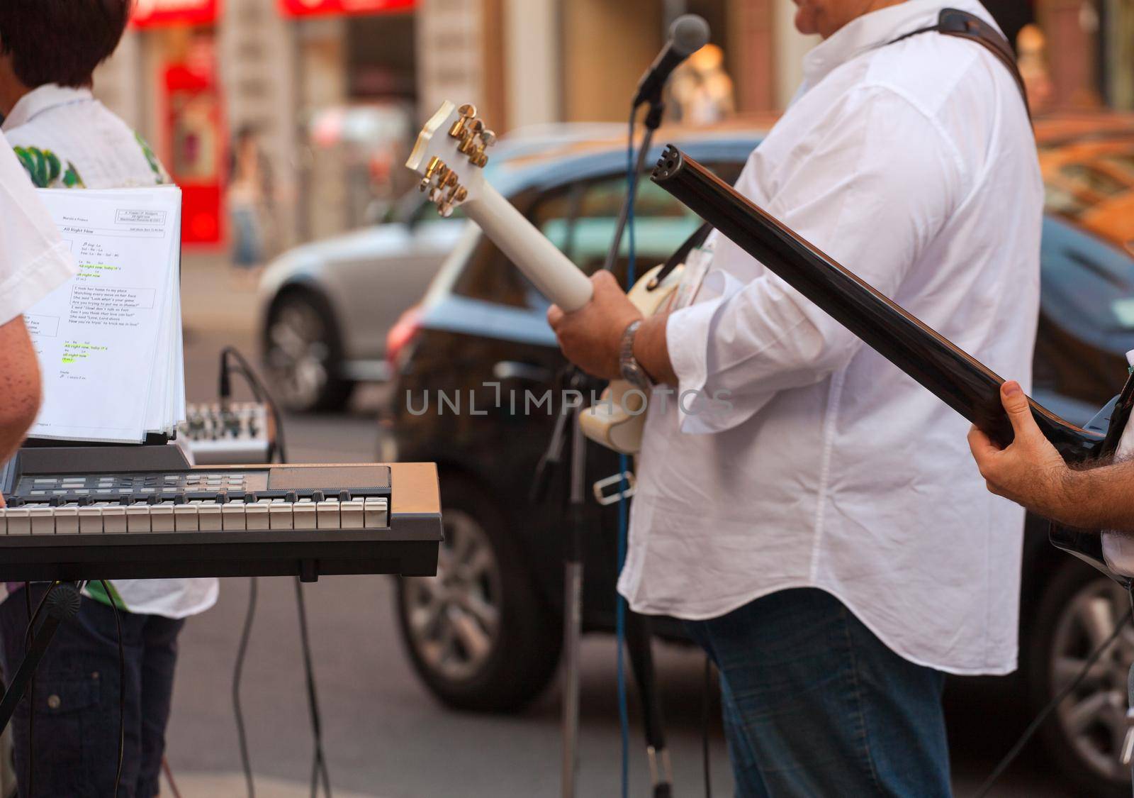 Keyboardist and guitar player by bepsimage