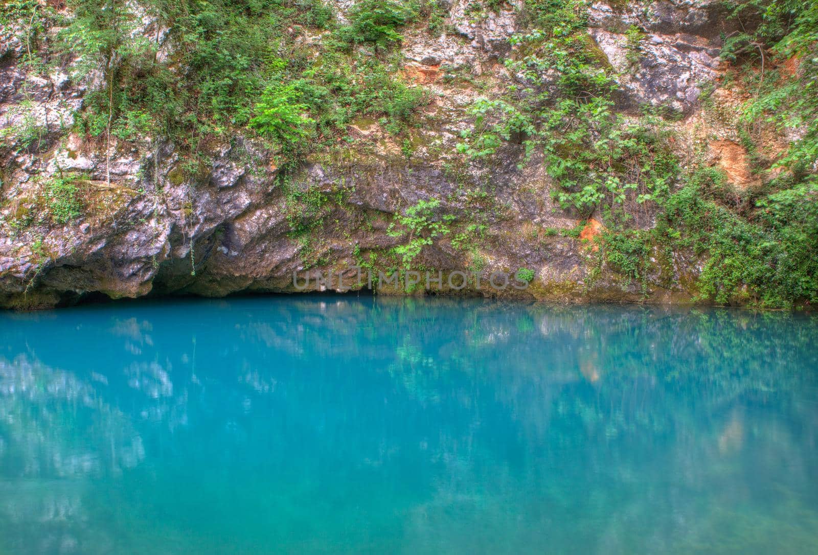 View of the Gorgazzo source, Polcenigo, Pordenone