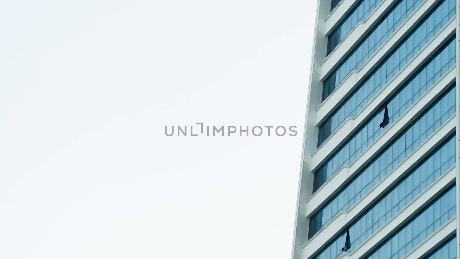 Urban architecture, building and sky, background by voktybre