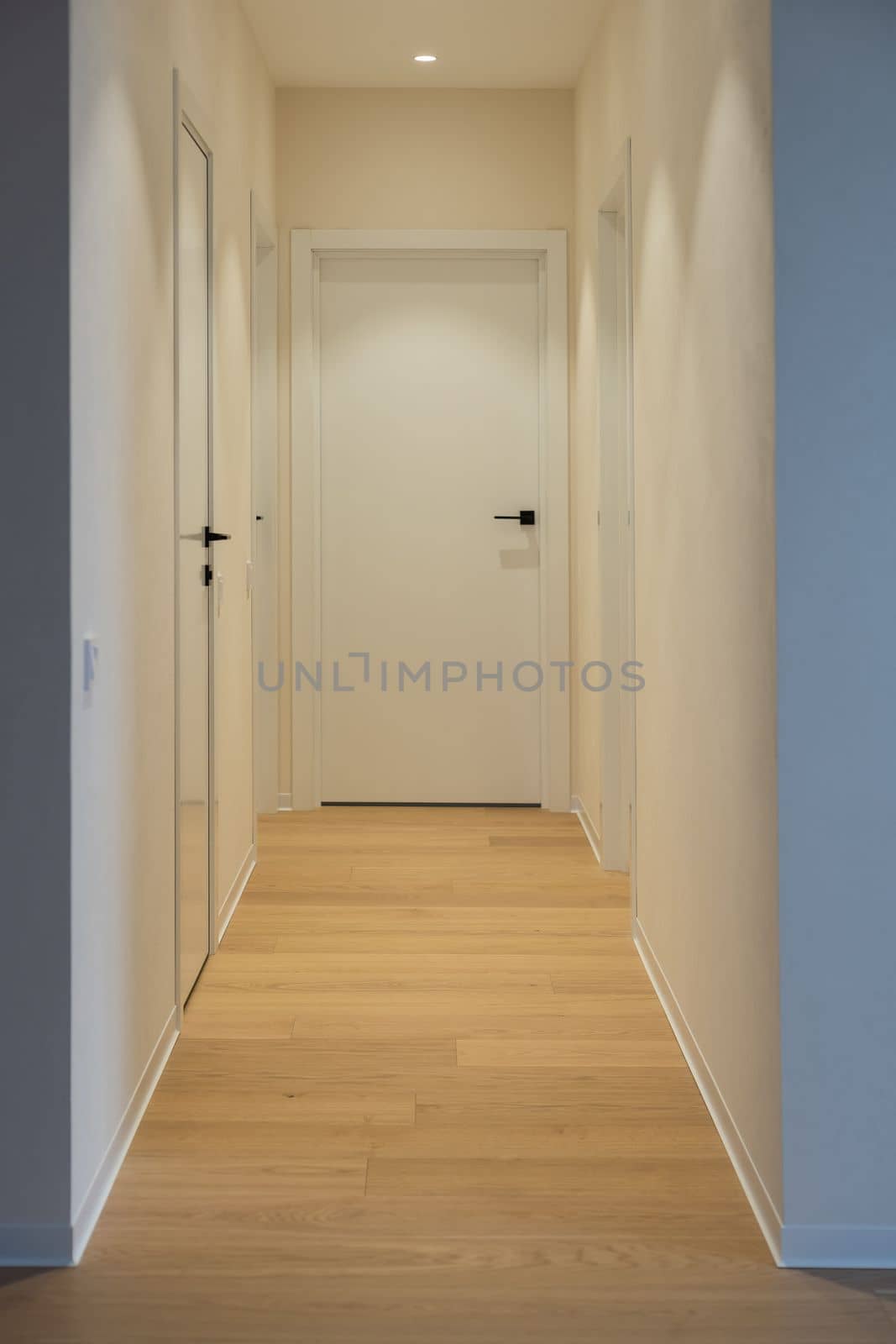 empty corridor in the modern office building