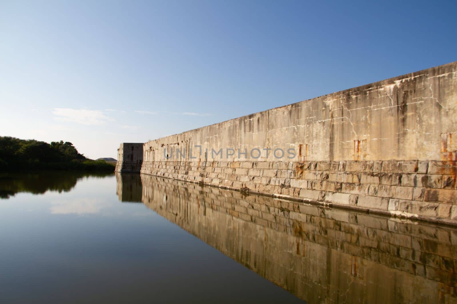 Fort Zachary Taylor moat at the National Historic State Park, Key West, Florida by Granchinho